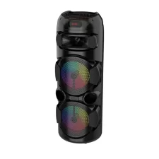 Boxă Portabilă Bluetooth cu Microfon Inclus – 9W, Baterie 3000mAh, Ideală pentru Karaoke și Muzică